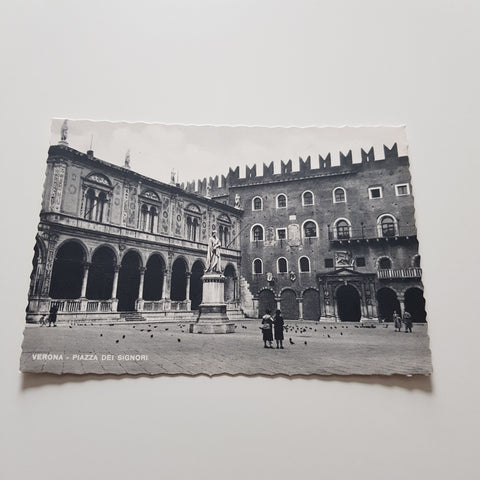 AK Verona Piazza dei Signori.
