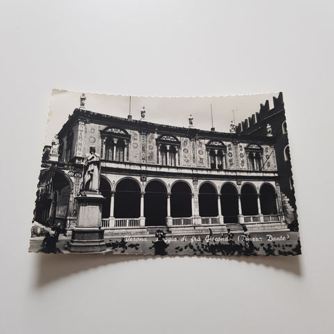 AK Verona Loggia di Fra Giocondo. (Piazza Dante)