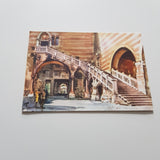 AK Verona. Scala della Ragione. Acquarello di Aldo Raimondi.