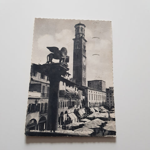 AK Verona. Leone S. Marco Torre dei Lamberti.