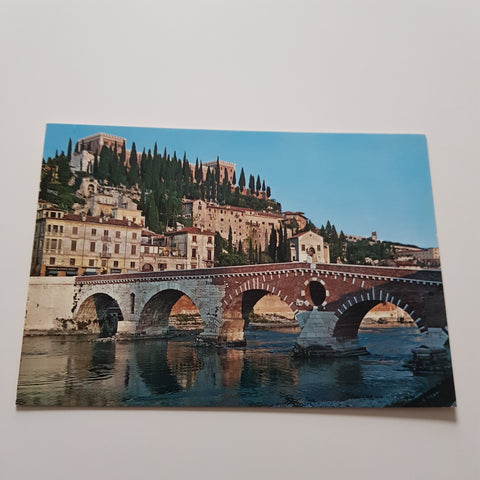 AK Verona.  Ponte Pietra.