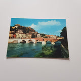 AK Verona. Ponte Pietra e Castel S. Pietro.