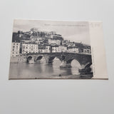 AK Verona. Ponte della Pietra e veduta del Castel S. Pietro.