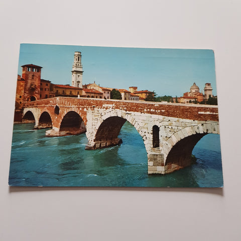 AK Verona. Ponte Pietra.
