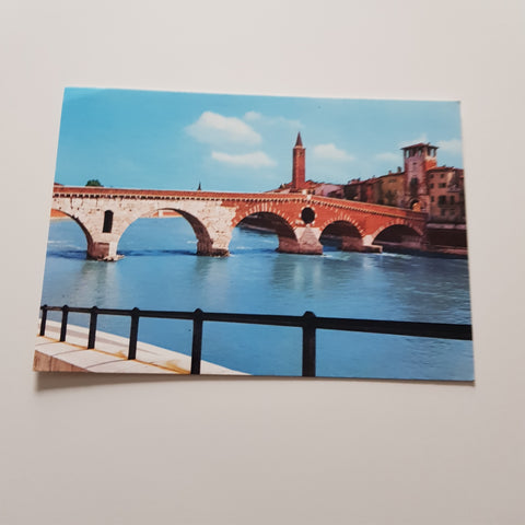 AK Verona. Il Ponte della Pietra.