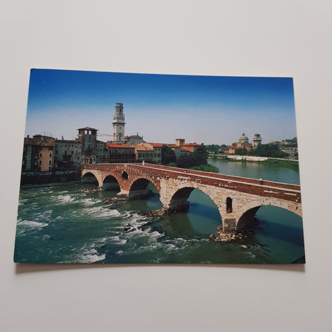 AK Verona. Il Ponte della Pietra.
