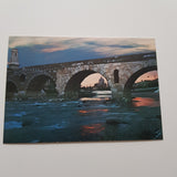 AK Verona. Ponte Pietra. Chiesa S. Giorgio Tramonto.