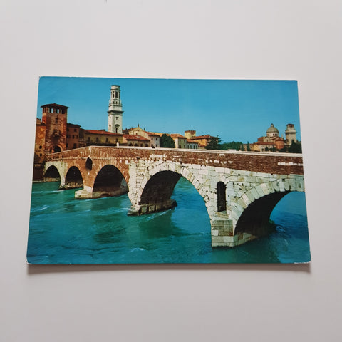 AK Verona. Ponte Pietra.