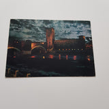 AK Verona Ponte Scaligero. Notturno.