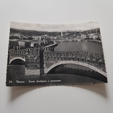 AK Verona Ponte Scaligero e panorama.