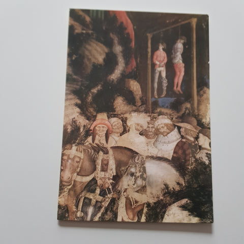 AK Verona. Museo di Castelvecchio Pisanello. S. Giorgio e la Principessa (particolare) Santa Anastasia.