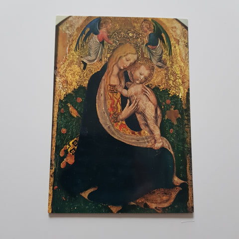 AK Verona. Museo di Castelvecchio. Pissanello Madonna della Quaglia.