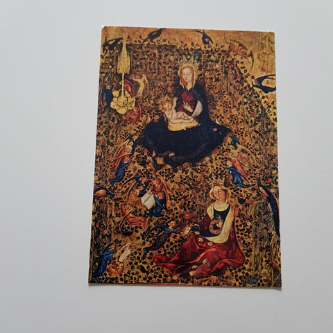 AK Verona. Museo di Castelvecchio. Stefano Da Verona. Madonna del Roseto.