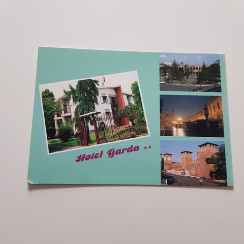 AK Verona. Hotel Garda di Sorio Adriano & C. Via Gardesane 35.