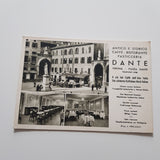 AK Verona. Antico e Storico Caffe Ristorante Pasticceria Dante.