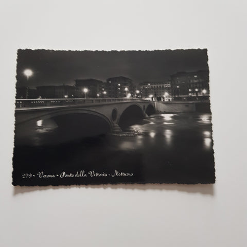 AK Verona - Ponte della Vittoria Notturno.