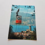 AK Malcesine. Lago di Garda. Funivie del Monte Baldo.