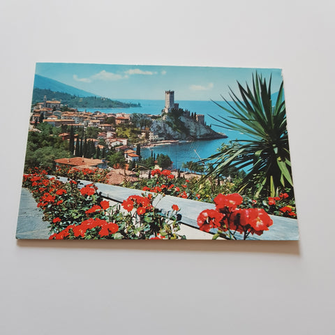 AK Malcesine. Lago di Garda. Veduta del Castello.