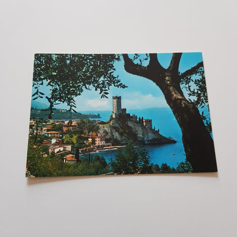 AK Malcesine. Lago di Garda. Veduta del Castello.