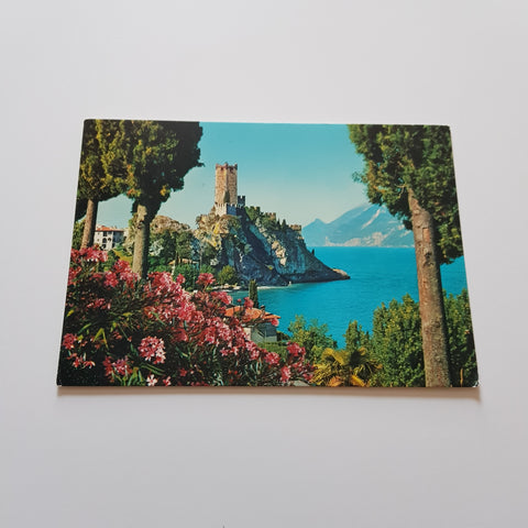 AK Malcesine. Lago di Garda. Il castello.