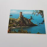 AK Malcesine. Lago di Garda. Veduta del castello.