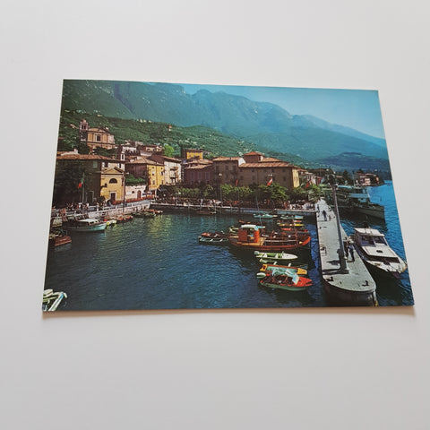 AK Malcesine. Lago di Garda. Il Porticciolo.