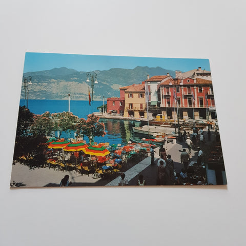 AK Malcesine. Lago di Garda. Il Porticciolo.