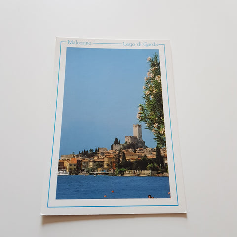 AK Malcesine. Lago di Garda. Scorcio panoramico.