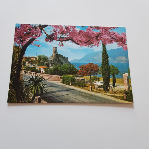 AK Malcesine. Lago di Garda. Il Castello.