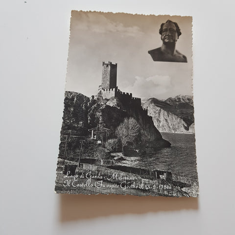 AK Malcesine. Lago di Garda. Il Castello. (Fu ospite Goethe il 13.9.1786)