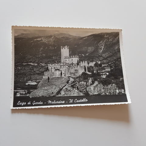 AK Malcesine. Lago di Garda. Il Castello.