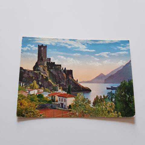 AK Malcesine. Lago di Garda. Il Castello.