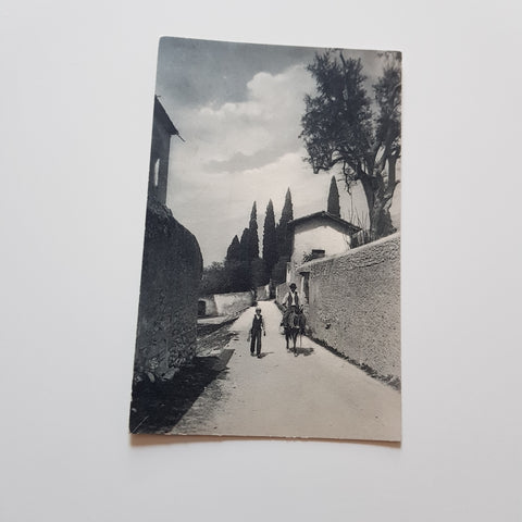 AK Malcesine. Lago di Garda. Strassenbild.