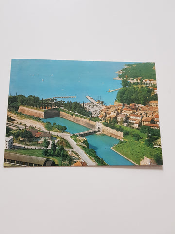 AK Peschiera. Lago di Garda. Veduta aerea.