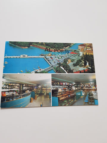 AK Peschiera. Lago di Garda. Pasticceria Gelateria Bar Albergo Al Porto.