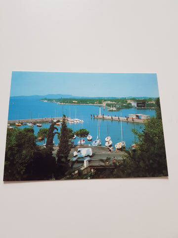 AK Peschiera. Lago di Garda. Veduta generale del porto.