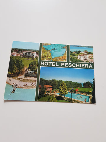 AK Peschiera. Lago di Garda. Hotel Peschiera Via Parini 1.