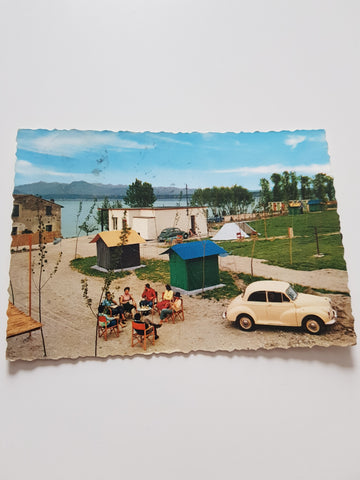 AK Fornaci di Peschiera del Garda. Camping Wien.