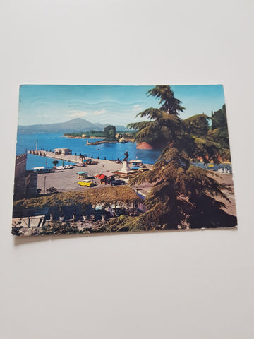 AK Peschiera. Lago di Garda. Piazzale e imbarcadero.