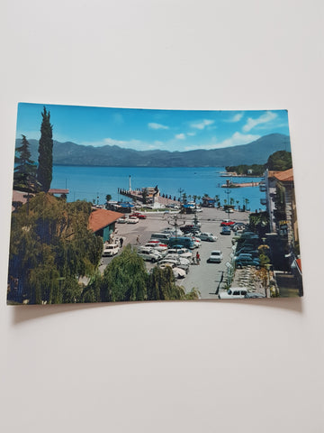 AK Peschiera. Lago di Garda. Piazzale e imbarcadero.