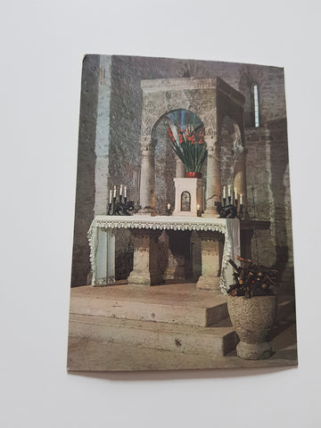AK S. Giorgio Valpolicella. La Chiesa: Il ciborio Longobardo.