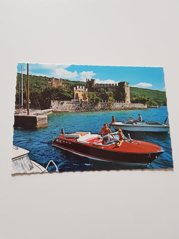 AK Torri del Benaco. Lago di Garda. Il Castello Scaligero.