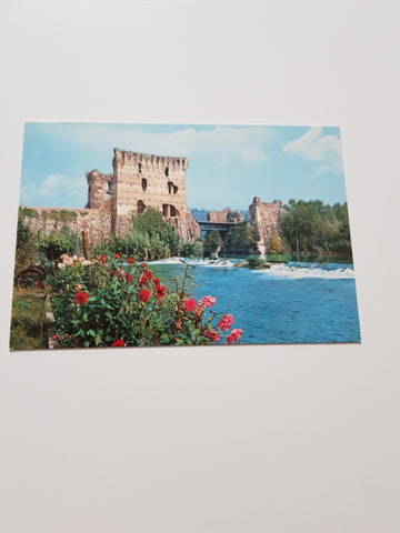 AK Valeggio sul Mincio. Borghetto Ponte Visconteo.