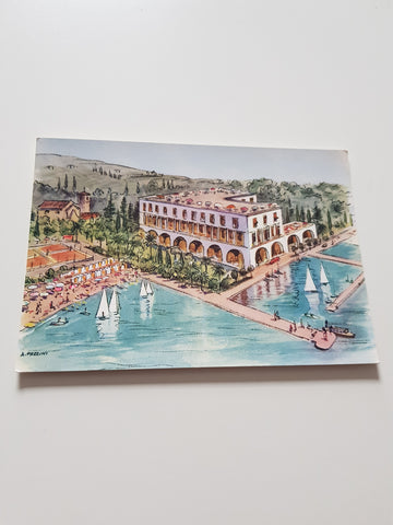 AK Cisano di Bardolino. Hotel Vela D'Oro. Lago di Garda.