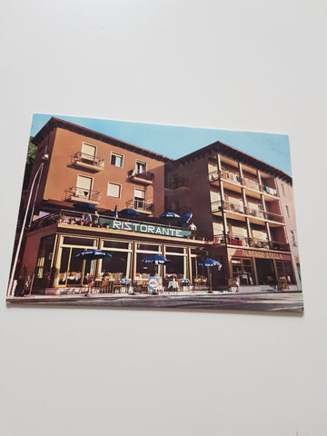 AK Brenzone. Porto. Lago di Garda. Albergo Stella.