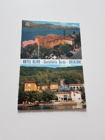 AK Castelletto sul Garda. Brenzone. Hotel Olivo.