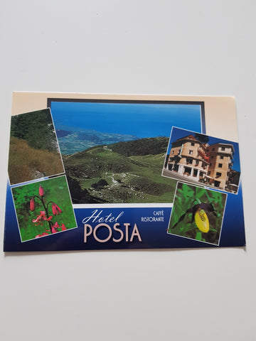 AK Spiazzi. Monte Baldo. Hotel Posta.