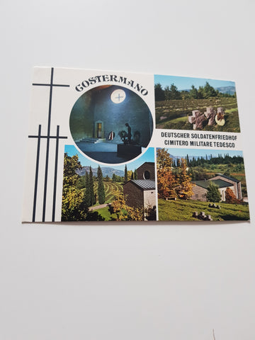 AK Costermano Deutscher Soldatenfriedhof. Cimitero Militare Tedesco.