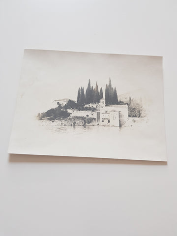 Karte Punta S. Vigilio. Lago di Garda.
