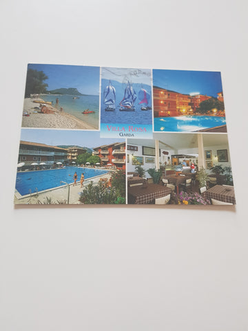 AK Garda. Hotel Villa Rosa. Via della Pace 7.